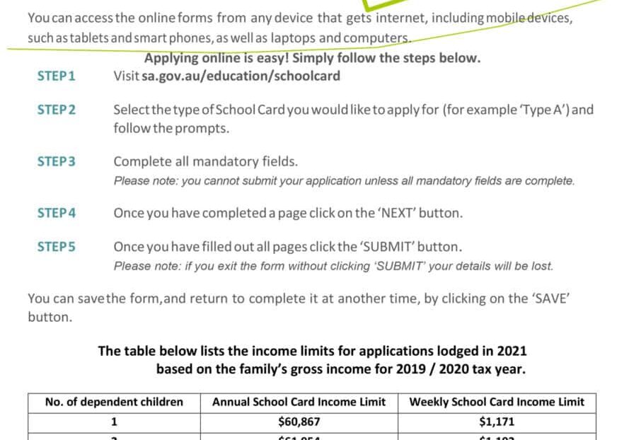 online-school-card-flyer