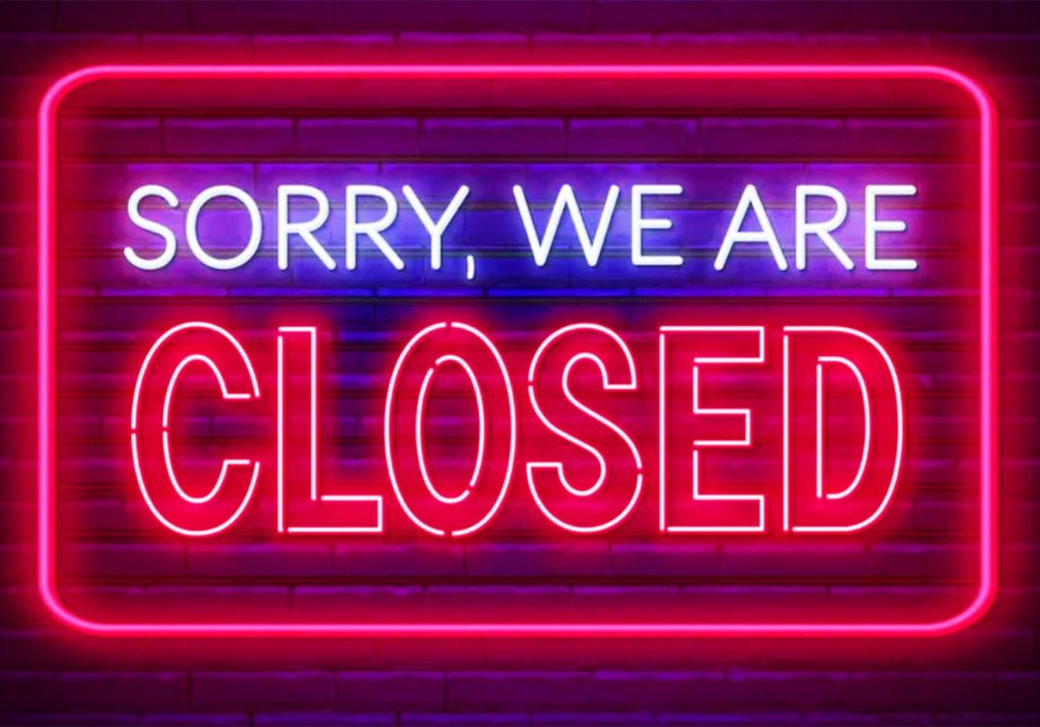 sorry-we-are-closed