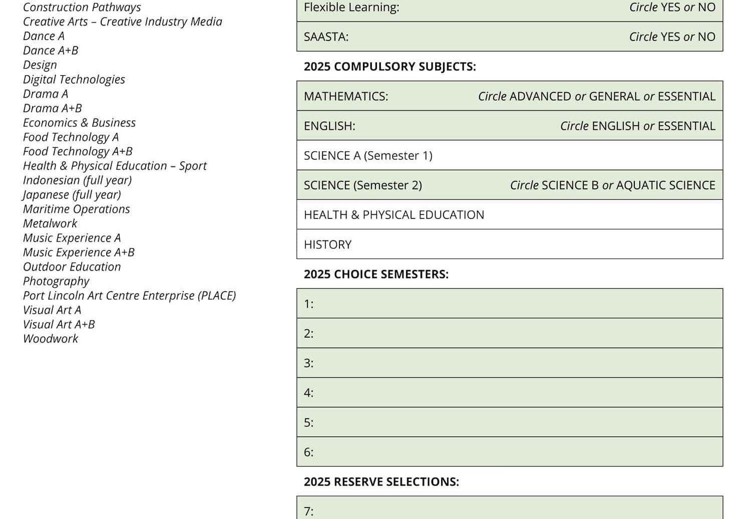 year-10-in-2025-subject-selection-form